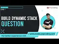 Build Dynamic Stack Question