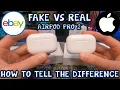 Real or Fake AirPod Pro Showdown on eBay - Unmasking the Differences