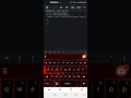 Java programming with any smart phone - Tutorial 14 double user input