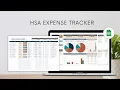 HSA Expense Tracker Template Google Sheets Template Complete Walkthrough Tutorial