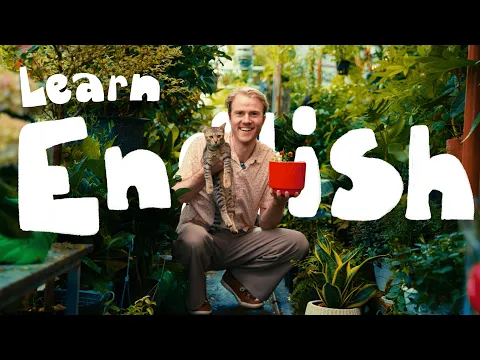 LEARN ENGLISH while I buy a plant 🌱 go for coffee ☕️ and cook pasta 🍝  Comprehensible Input
