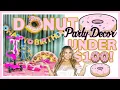 AMAZON Easy Simple Donut Birt ay Party Decor under 100