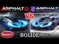 Lagu Bugatti Bolide - Asphalt 8 vs Asphalt Legends
