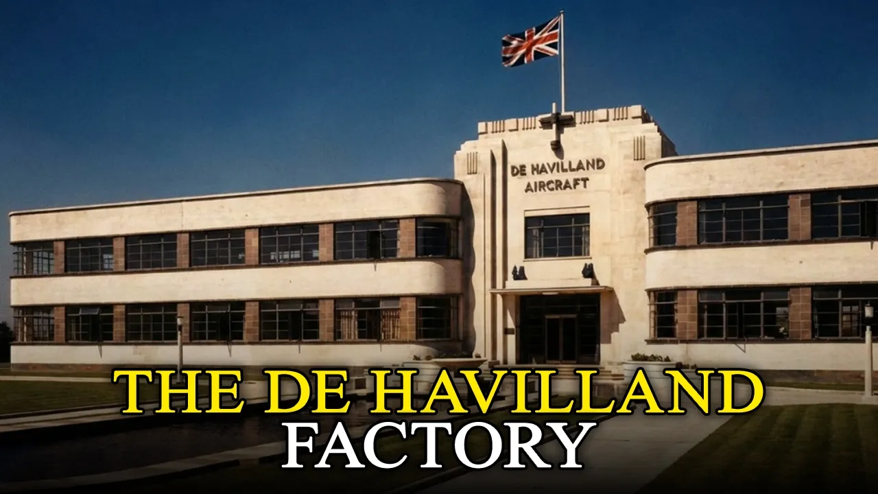 The Fatal De Havilland Factory: The Design Flaw That Destroyed Britain’s Aviation Empire