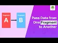 How to Pass Data from one Fragment to another in android Android Studio Tutorial