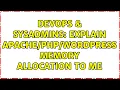 DevOps SysAdmins Explain WordPress memory allocation to me