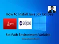 How to Install Java Jdk Eclipse and Set Path Environment Variable in Windows 10 JavaTutorOnline