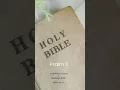 Psalm 3 AMP MSG