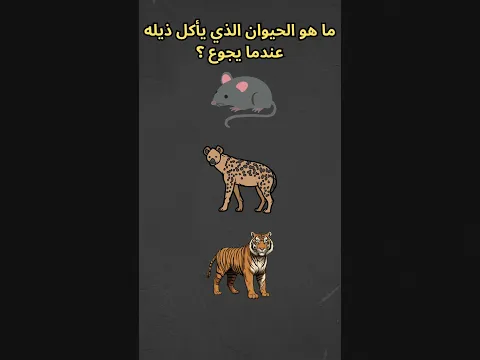 للاذكياء فقط | ما هو الحيوان #2 ❤️‍🔥