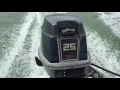 25HP Johnson Evinrude on 16 Boat