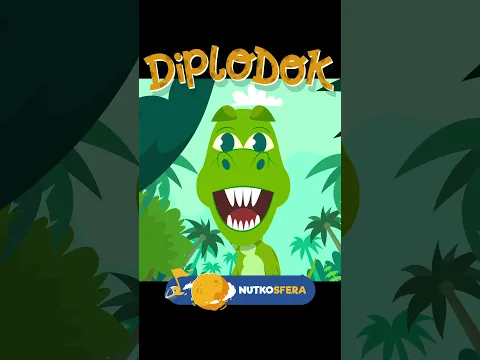 NutkoSfera - DIPLODOK - CeZik dzieciom #shorts #nutkosfera #piosenkidladzieci #cezik