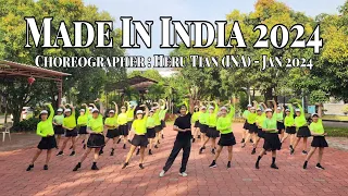 Download MTDANCE | Made In India 2024 | LINE DANCE | Phrased Beginner | Heru Tian MP3