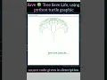 save Tree python turtle graphic design
