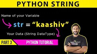 Python strings Strings in Python Python Tutorial for Beginners in tamil