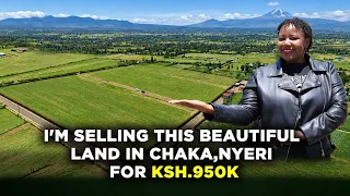 Selling this Beautiful Property in Chaka For Ksh.950K💚Start Your Land Ownership Journey with Us