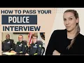 How to Pass Your Police Oral Board Interview From an Assessor Cop Mom Tips for the Interview