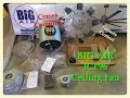 home depot BIG AIR ICF96 ceiling fan review