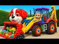 Lagu The mascot vibrato assistant JCB and Cute Puppies on the football field is popular, co produced