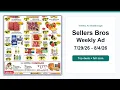 Sellers Bros Weekly Ad 26 - 26 Top Deals