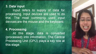 Data Processing and Data Processing Stages