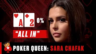 the most reckless bluffer in poker sara chafak poker queens pokerstars