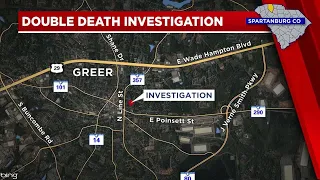 Coroner working to identify two people found dead inside Greer apartment