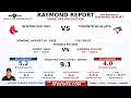Boston Red Sox vs Toronto Blue Jays Prediction Raymond Report August 10 2026