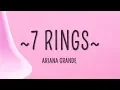 Download Lagu Ariana Grande - 7 rings (Lyrics)