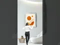 Abstract Boho Wall Art - Earthy Tones Digital Print Minimalist Modern Decor