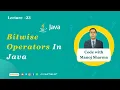 Bitwise and XOR Operators In Java
