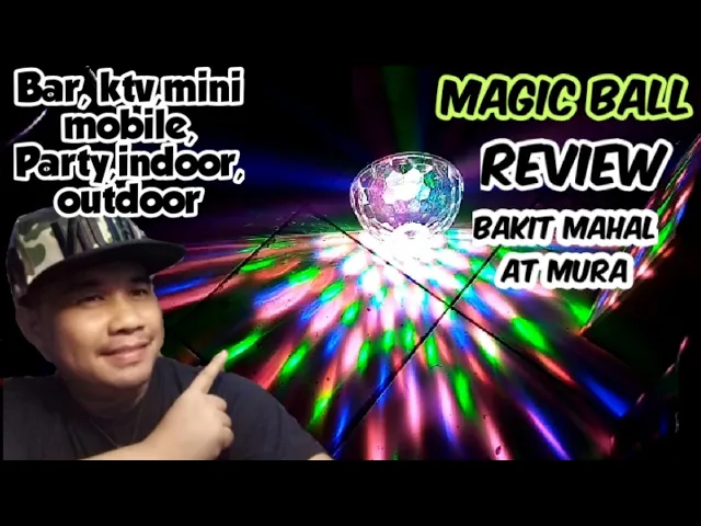Download MP3 Magic ball review led disco lights [ magkano, ano ang pagkakaiba]