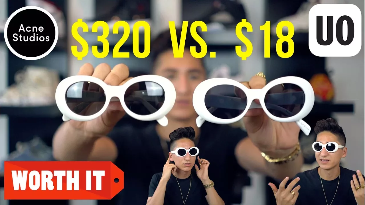 $320 DESIGNER SUNGLASSES Vs. $18 CLONES FROM URBAN OUTFITTERS!