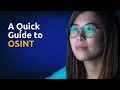 What is Open-Source Intelligence