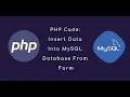 Lesson 6 - Sending Information to the Database Table
