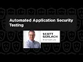 Automated Application Security Testing - Scott Gerlach React Summit 2022
