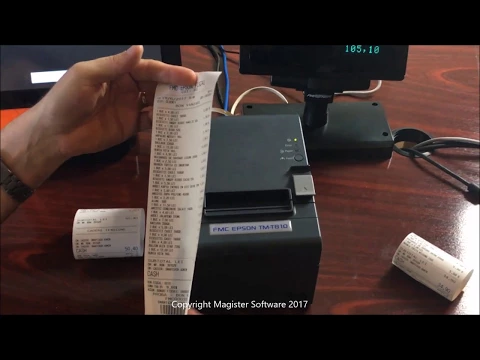 Operarea programului SmartCash POS cu Imprimanta Fiscala IP - FMC Epson TM-T810