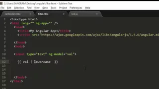 AngularJS Filters Tutorial for Beginners