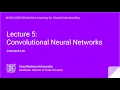 Lecture 5-2 Convolutional Neural Networks