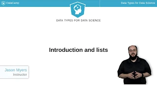 Python Tutorial Data Types for Data Science in Python