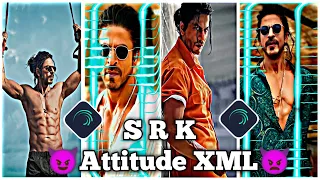  mera naam hai badshah shahrukh khan xml video editing tutorial alight motion video editing