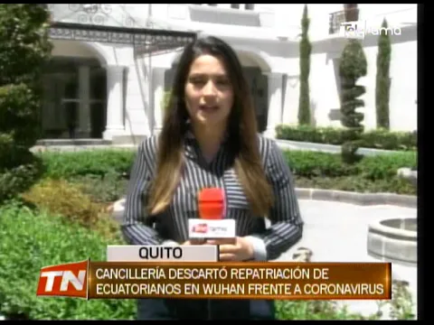 Cancillería descartó repatriación de ecuatorianos en Wuhan frente a coronavirus
