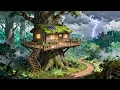 Lagu A Rainy Day in the Treehouse | Quiet Ghibli Vibes
