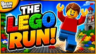 The Lego Run Brain Break 🟨 Can You Capture the Golden Lego?!
