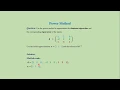 9 1 Power method MatLab code download link