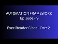 Use Excel Data in Selenium Framework Part 2 Data Driven Testing Episode 9