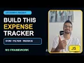 JavaScript Project Tutorial Build an Expense Tracker