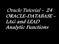 LAG vs LEAD Functions in Oracle Database