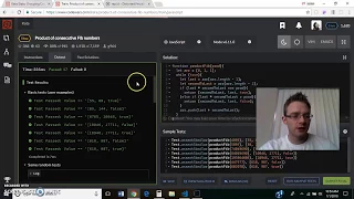 Coding Challenge - Product of Consecutive Fibonacci Numbers