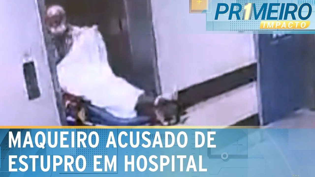 Maqueiro é acusado de estuprar paciente em hospital do RJ | Primeiro Impacto (20/11/23)