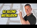 How To Install Cement Boards To Your Floor LIKE A PRO 60 Second DIY Tips Tiling Trade Tips